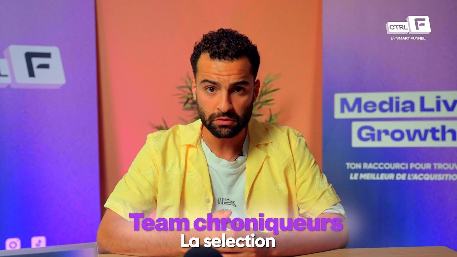 Image de l'introduction de l'émission CTRL F, saison 2
